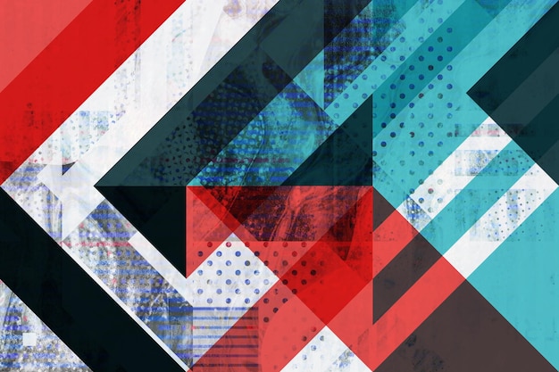 Fondo original con formas geométricas simples