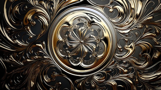 Foto fondo de ornamento abstracto de diseño