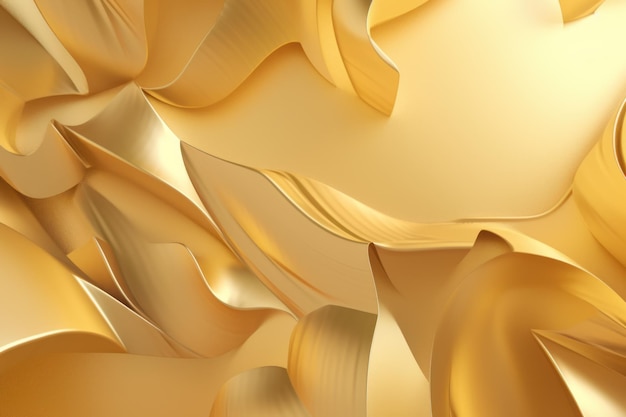 Fondo de oro abstracto Generar Ai