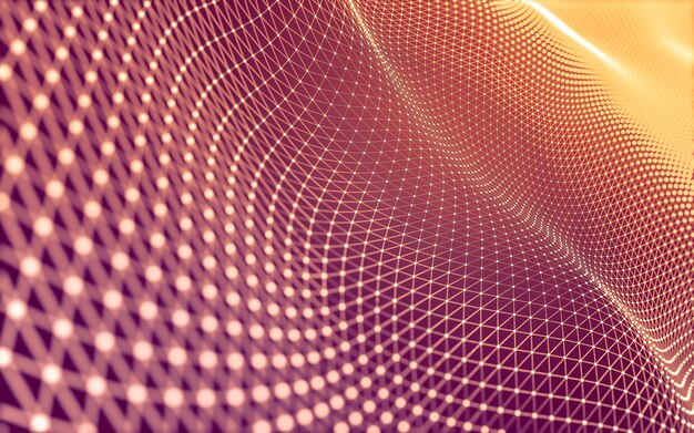 Fondo oscuro poligonal abstracto poli oscuro fondo, representación 3d