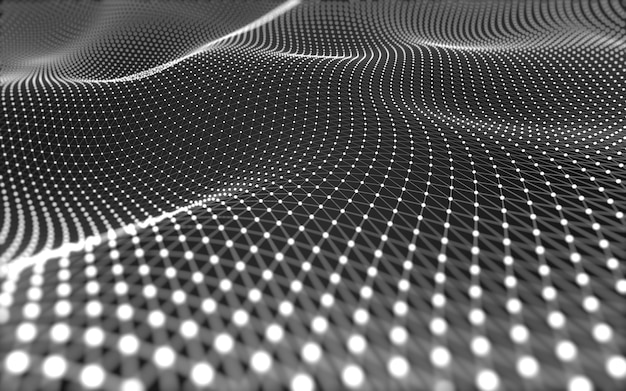 Fondo oscuro poligonal abstracto poli oscuro fondo, representación 3d