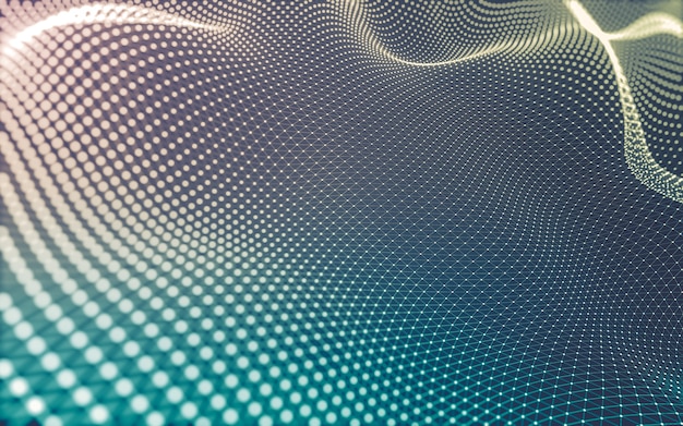 Fondo oscuro poligonal abstracto poli oscuro fondo, representación 3d