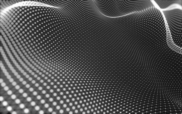 Fondo oscuro poligonal abstracto poli oscuro fondo, representación 3d