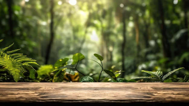 Fondo de paisaje natural con la selva amazónica