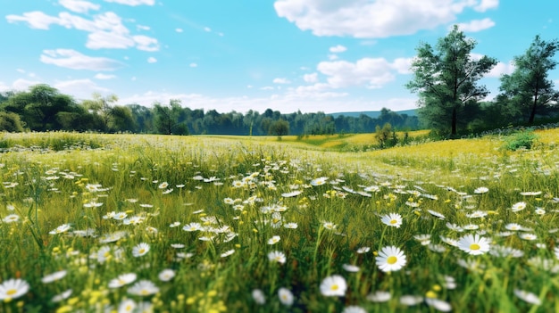 Fondo de paisaje natural