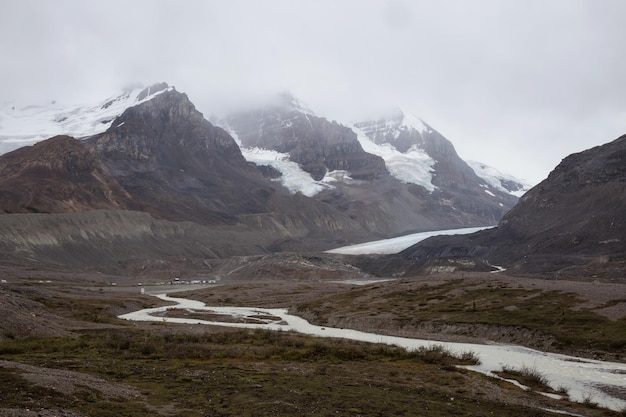 Fondo De Paisaje De La Naturaleza De Las Montañas Rocosas Canadienses