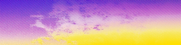 Fondo de panorama amarillo púrpura