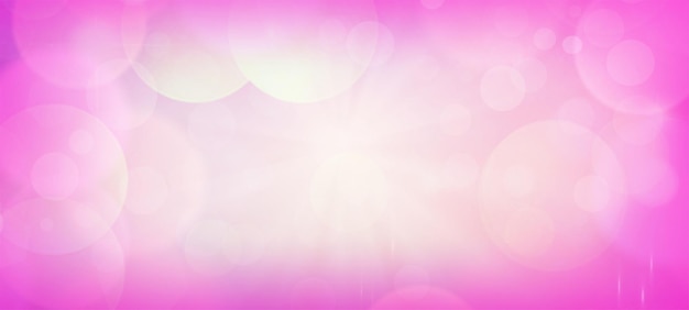 Fondo de panorama bokeh rosa Diseño sencillo para eventos de carteles de pancartas y varios trabajos de diseño