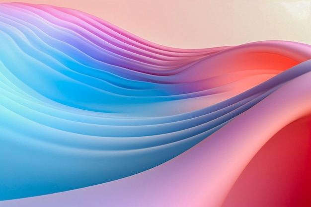Fondo de pantalla abstracto degradado de malla fondo de color rosa suave y azul