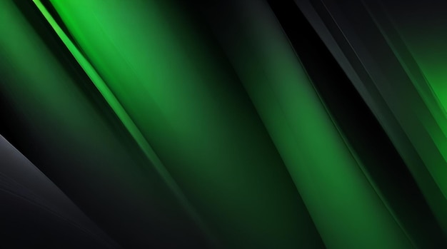 Fondo de pantalla abstracto generado por AI con degradado verde