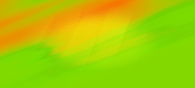 Fondo de pantalla ancha de color mixto naranja y verde abstracto