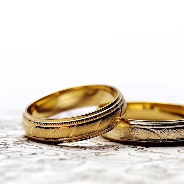 Fondo de pantalla de anillos de boda