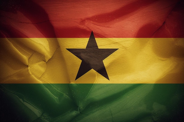 Fondo de pantalla de la bandera de Ghana