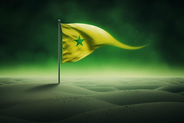 Fondo de pantalla de la bandera de Mauritania