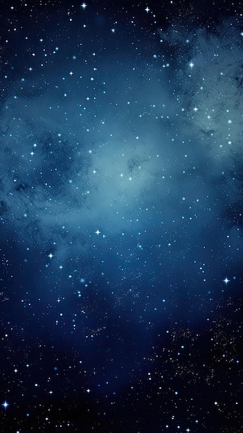 Foto fondo de pantalla de cielo nocturno celestial lleno de estrellas para el teléfono