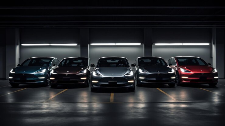 Fondo de pantalla de la colección de autos deportivos Tesla