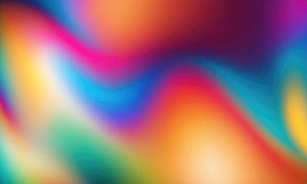 Un fondo de pantalla colorido vibrante y borroso