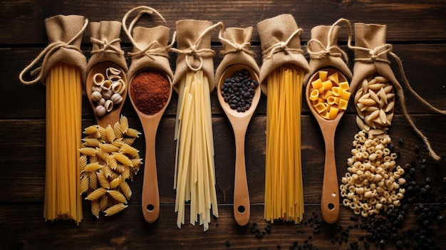 Fondo de pantalla de comida italiana HD 8K Imagen fotográfica de stock