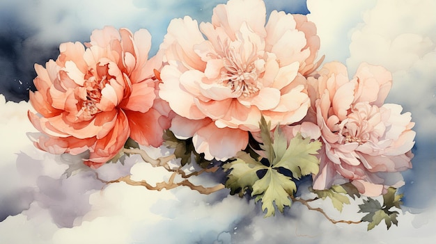 Fondo de pantalla creativo de fotografía de alta definición de gran flor rosa