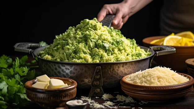 Fondo de pantalla creativo de fotografía de alta definición vegetal.