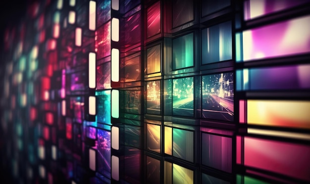 Un fondo de pantalla de cubos