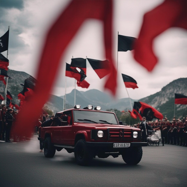 Fondo de pantalla del Día de la Independencia de Albania