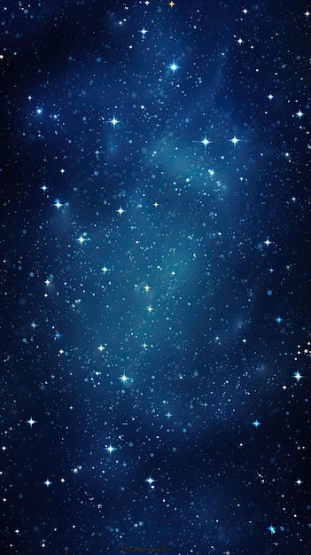 Fondo de pantalla de estrellas celestiales en el cielo nocturno para el teléfono.