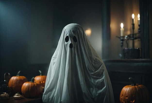 fondo de pantalla de fantasma de halloween