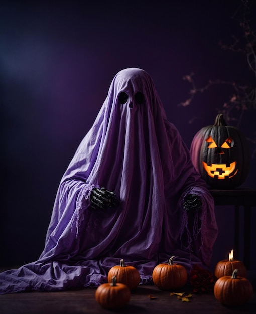 fondo de pantalla de fantasma de halloween