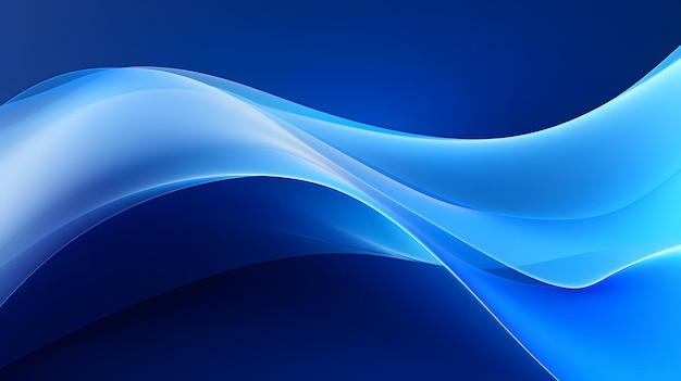 Fondo de pantalla de fondo abstracto de curva azul