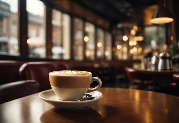 fondo de pantalla de fondo de taza de capuchino