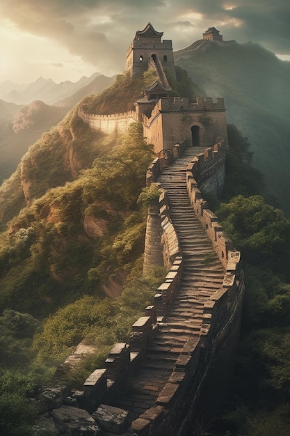 fondo de pantalla de la gran muralla china