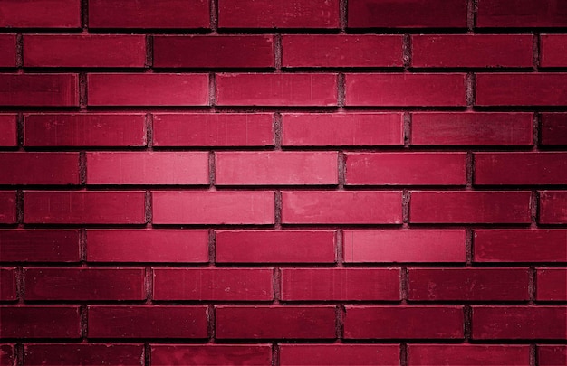 Fondo de pantalla de ladrillo rojo Fondo de color Viva Magenta