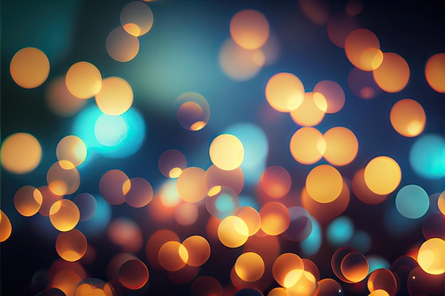 Foto fondo de pantalla de luz bokeh