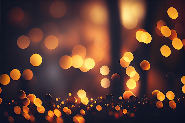 Fondo de pantalla de luz bokeh