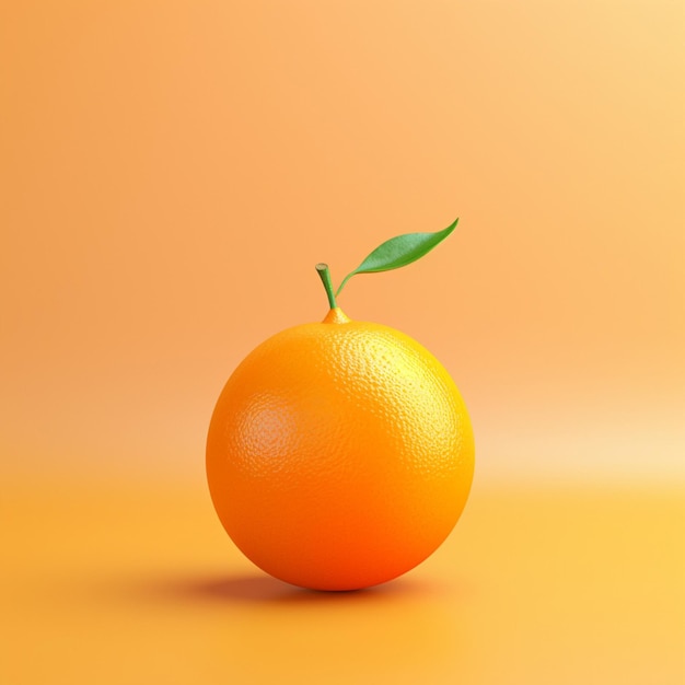 Fondo de pantalla minimalista naranja de alta calidad 4k hdr