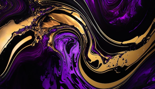 Un fondo de pantalla morado y dorado que dice 'oro'