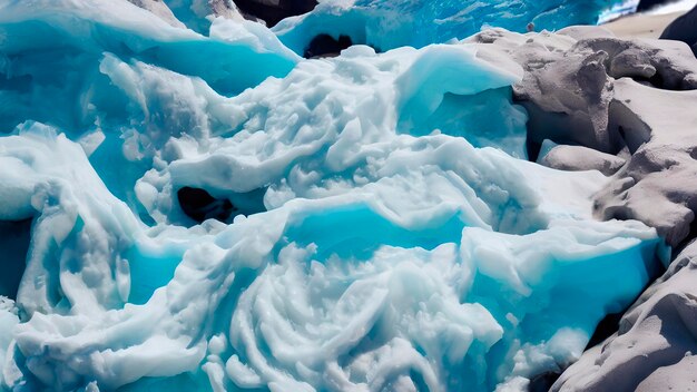 Fondo de pantalla de olas congeladas