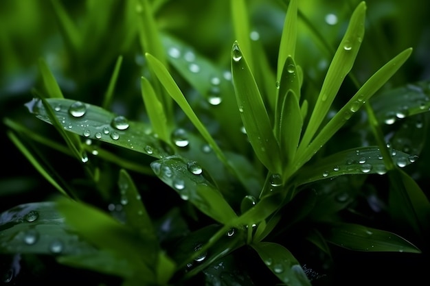 fondo de pantalla de plantas de hojas verdes naturales entorno de fondo de primavera