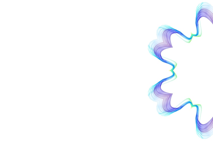 Foto fondo de pantalla de plantilla de volante de banner geométrico de fondo de línea y onda colorida