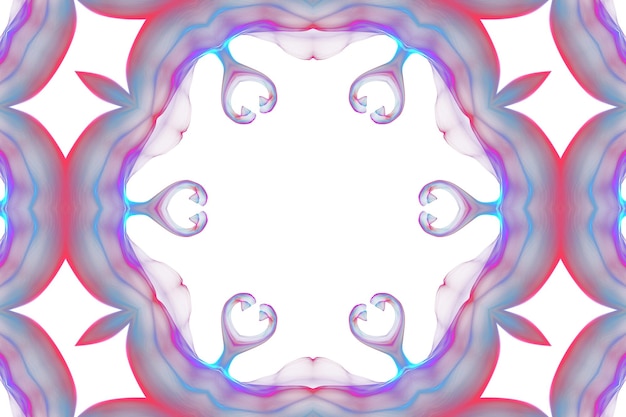 Fondo de pantalla de plantilla de volante de banner geométrico de fondo de línea y ondas coloridas