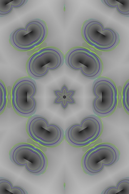 Fondo de pantalla de plantilla de volante de marco geométrico de línea y onda colorida