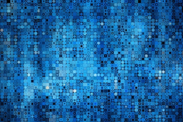 Foto fondo de pantalla de puntos negros abstractos azules y oscuros