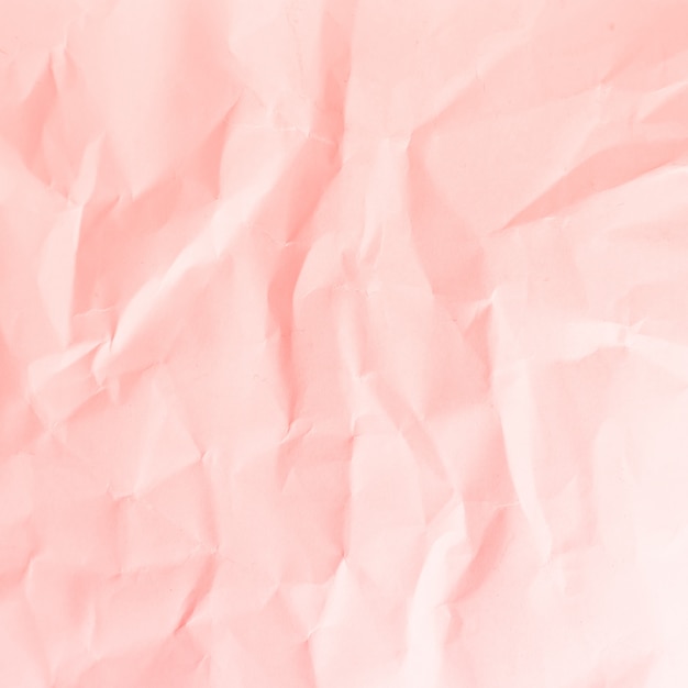 Fondo de papel arrugado rosa