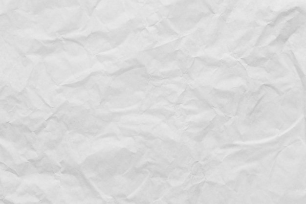 Fondo de papel de arte arrugado blanco para diseñar su concepto de textura.