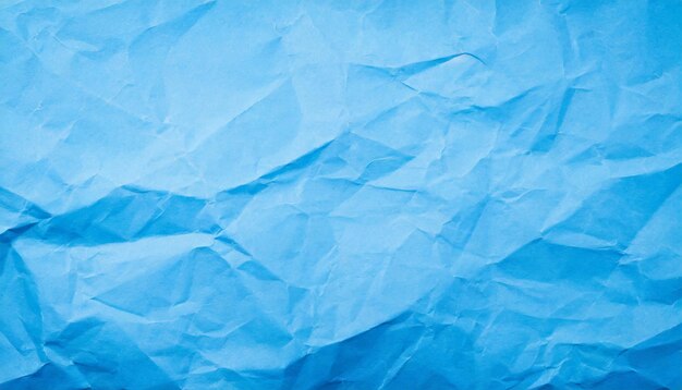 fondo de papel azul arrugado