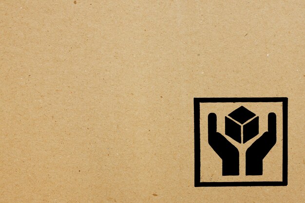 fondo de papel de cartón
