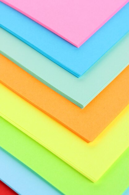 Foto fondo de papel de colores brillantes