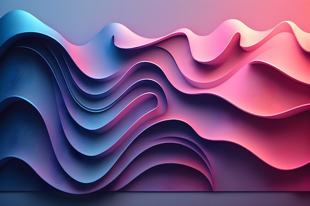 Un fondo de papel de colores con un fondo azul y rosa.