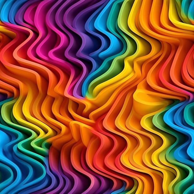 Fondo de papel de colores con un remolino de colores.